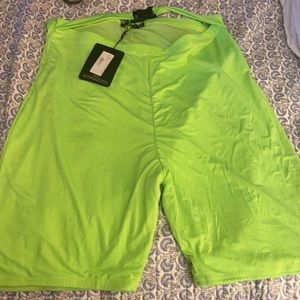 Pretty Little Things Green Shorts